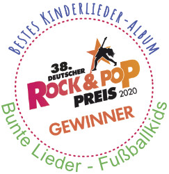 CD Bunte Lieder - Fußballkids